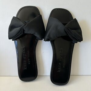 Kate Spade New York Black Bikini Slide Sandal Size 6